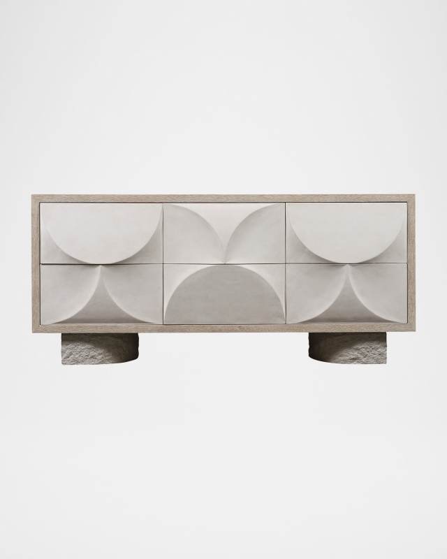 Lunula 6-Drawer Dresser